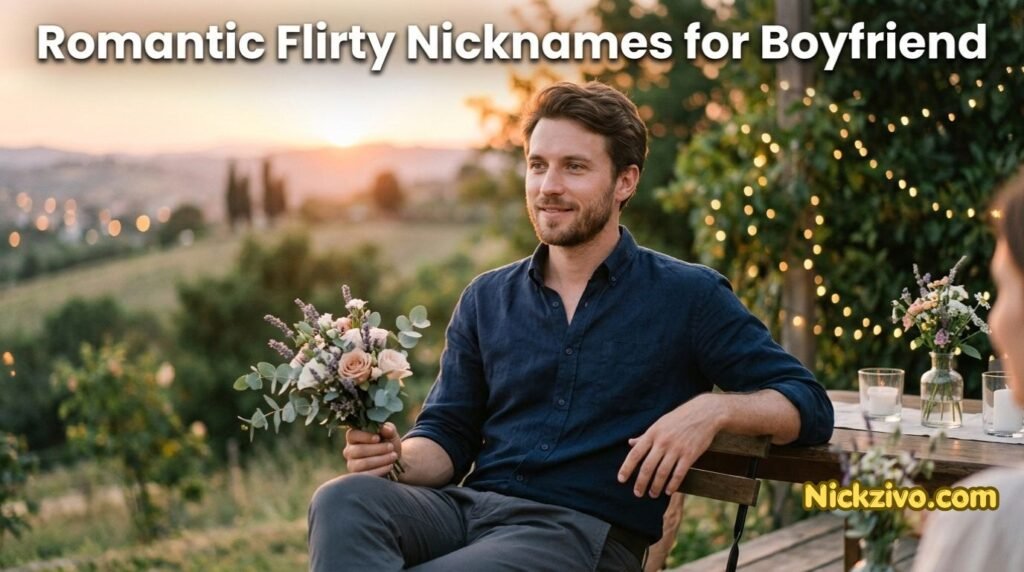 Flirty Nicknames for Boyfriend