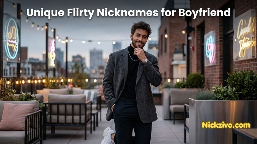 Flirty Nicknames for Boyfriend