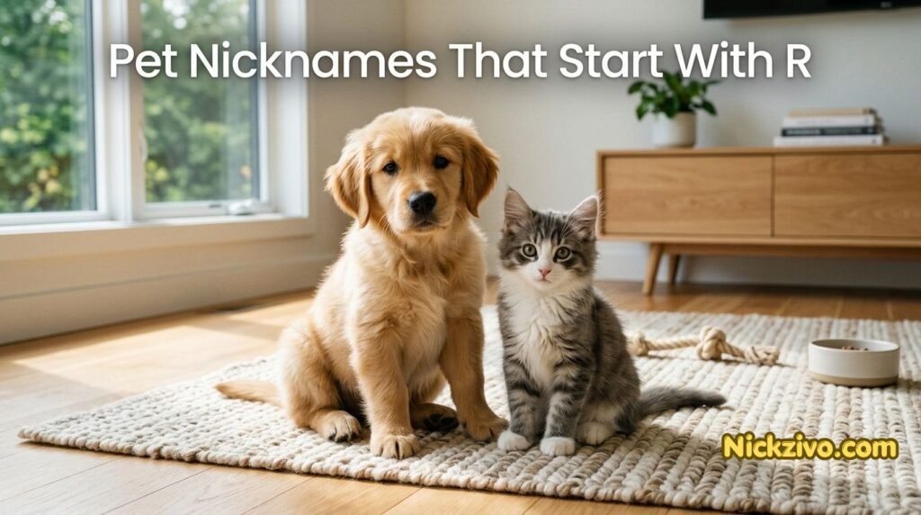 Nicknames That Start With R