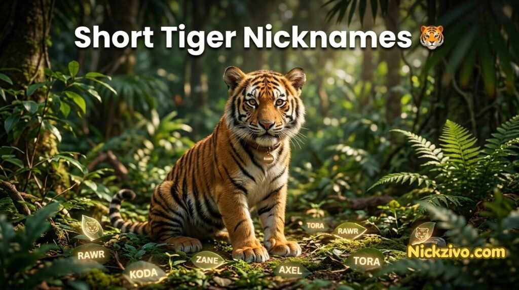 Tiger Nicknames