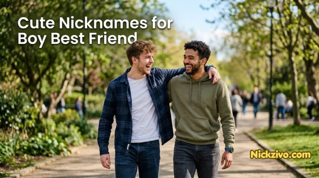 Cute Nicknames for Boy Best Friend