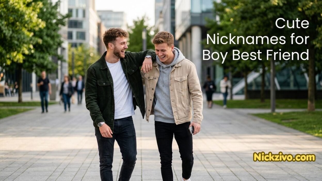 Cute Nicknames for Boy Best Friend