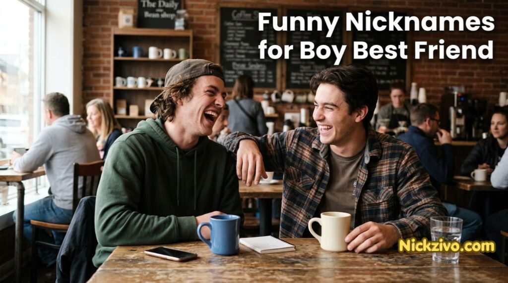 Cute Nicknames for Boy Best Friend