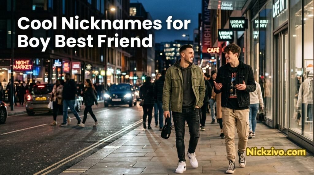 Cute Nicknames for Boy Best Friend