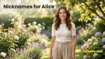 Nicknames for Alice
