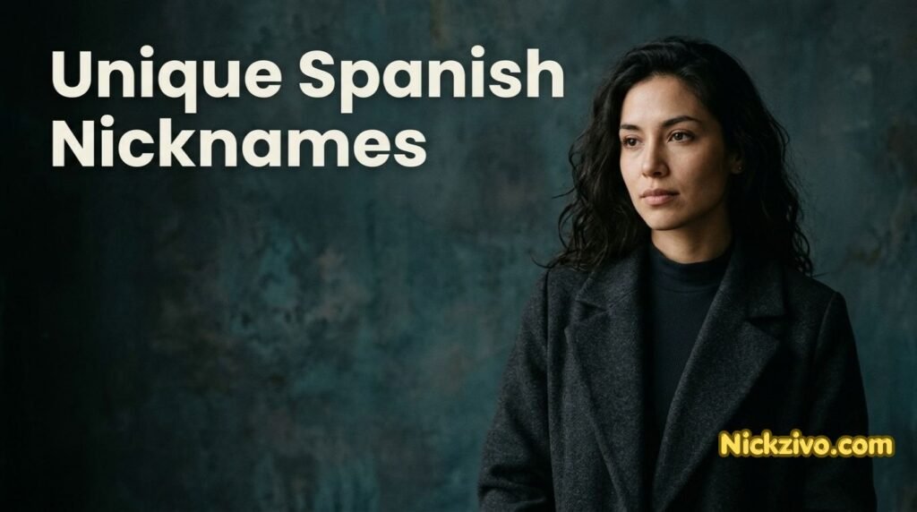Cool Spanish Nicknames