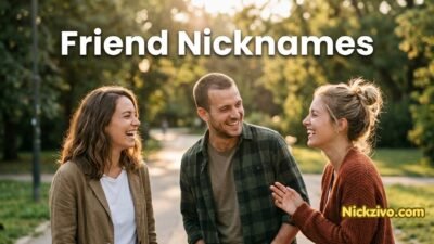 Friend Nicknames