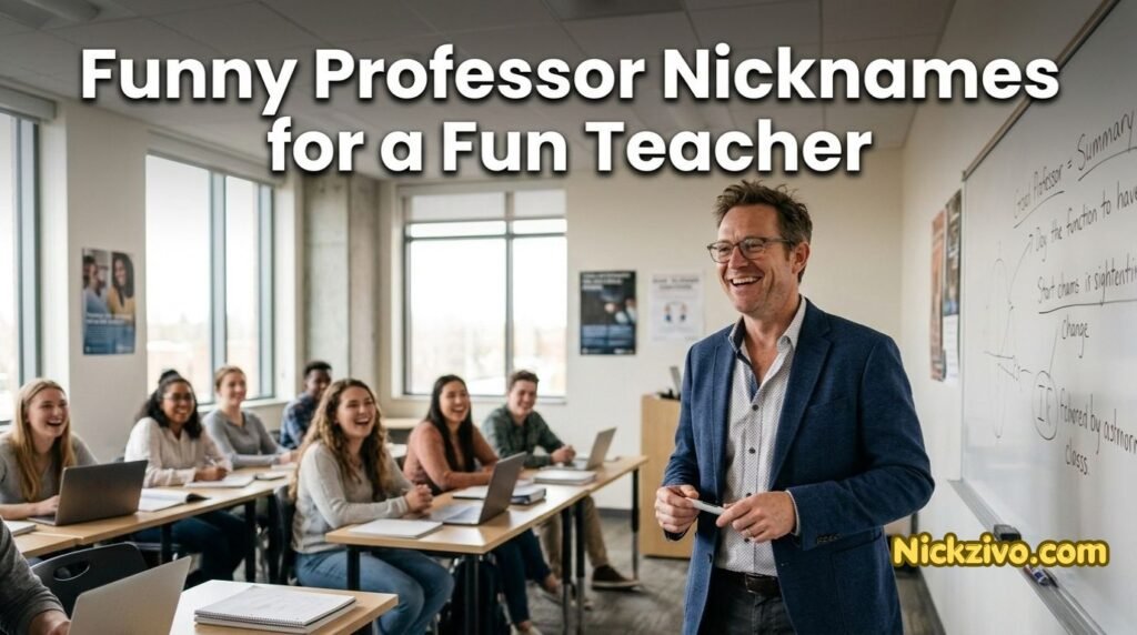 Funny Nicknames for Professor