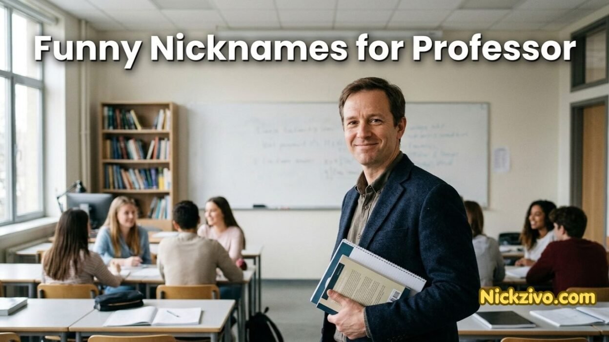 Funny Nicknames for Professor