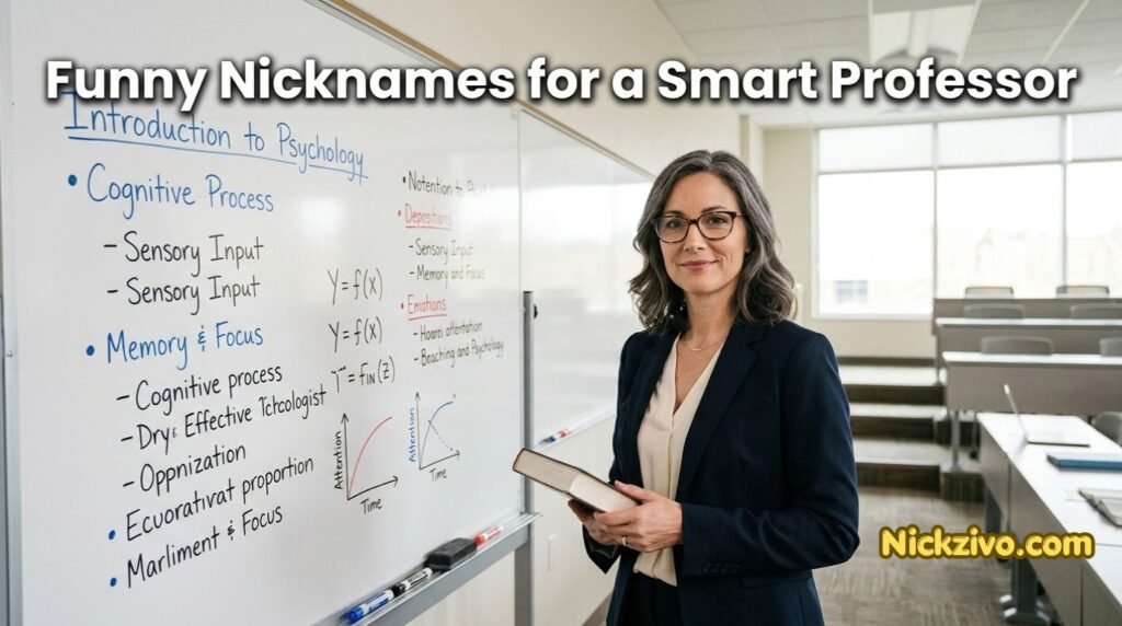 Funny Nicknames for Professor