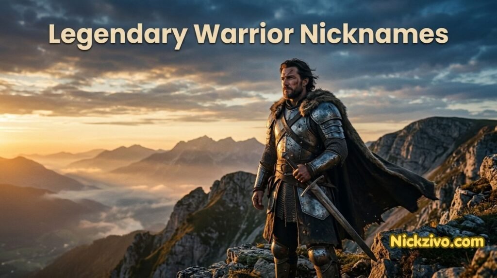 Warrior Nicknames