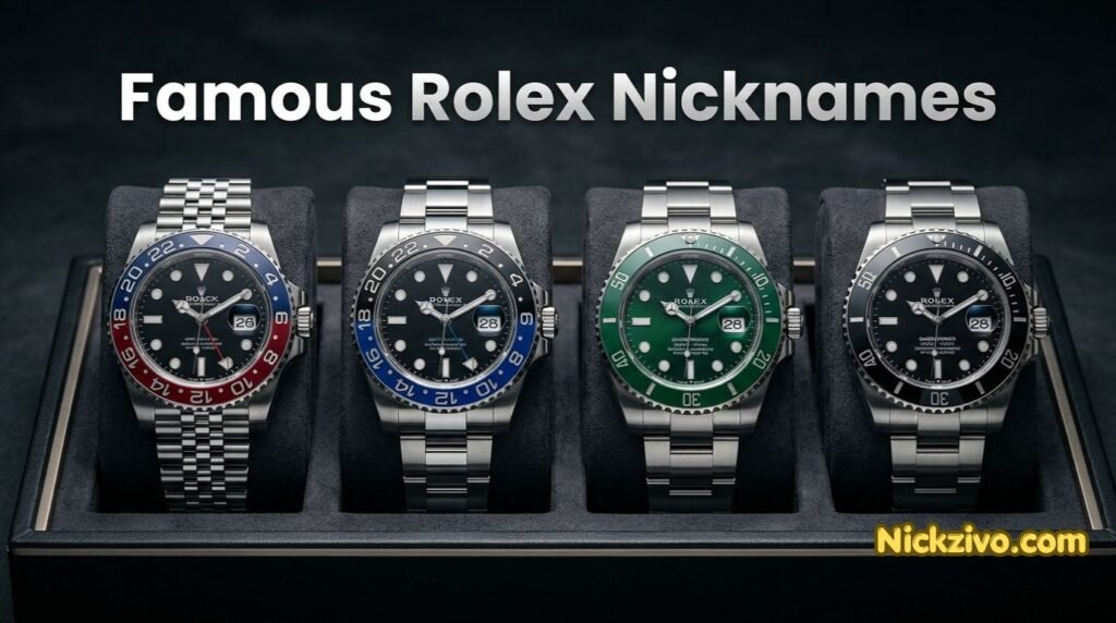 All Rolex Nicknames