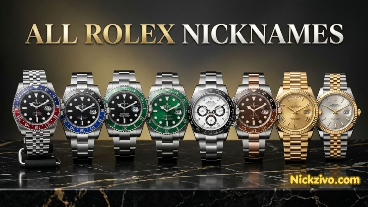 All Rolex Nicknames