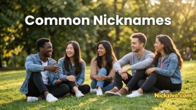 Common Nicknames