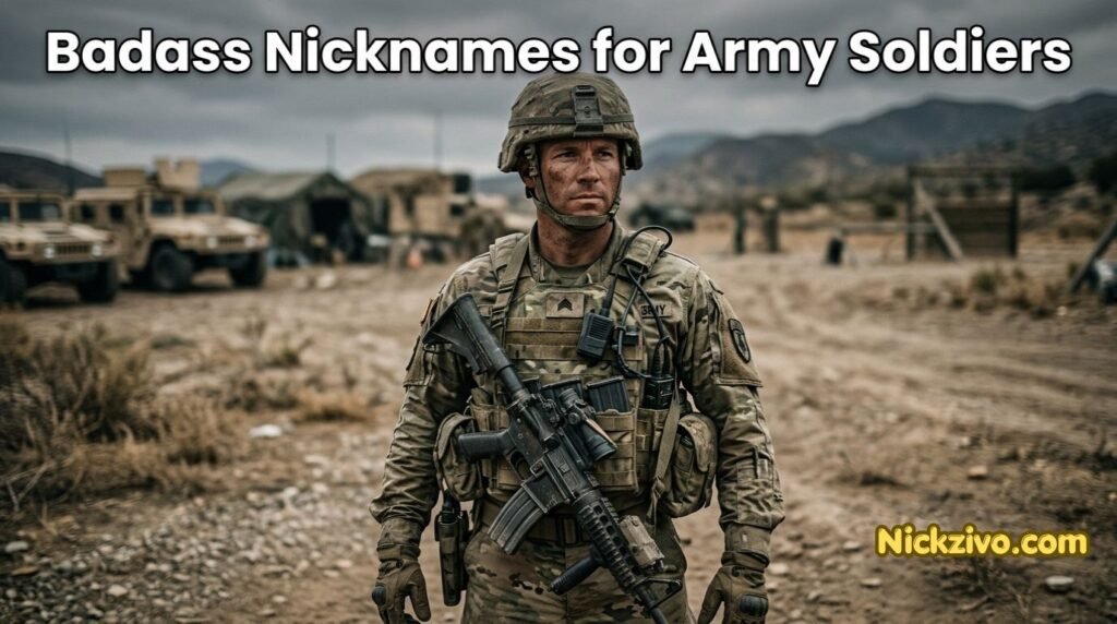 Nicknames for Army Soldiers