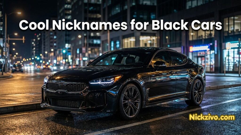 Nicknames for Black Cars