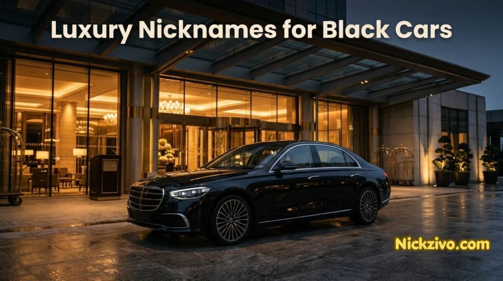 Nicknames for Black Cars