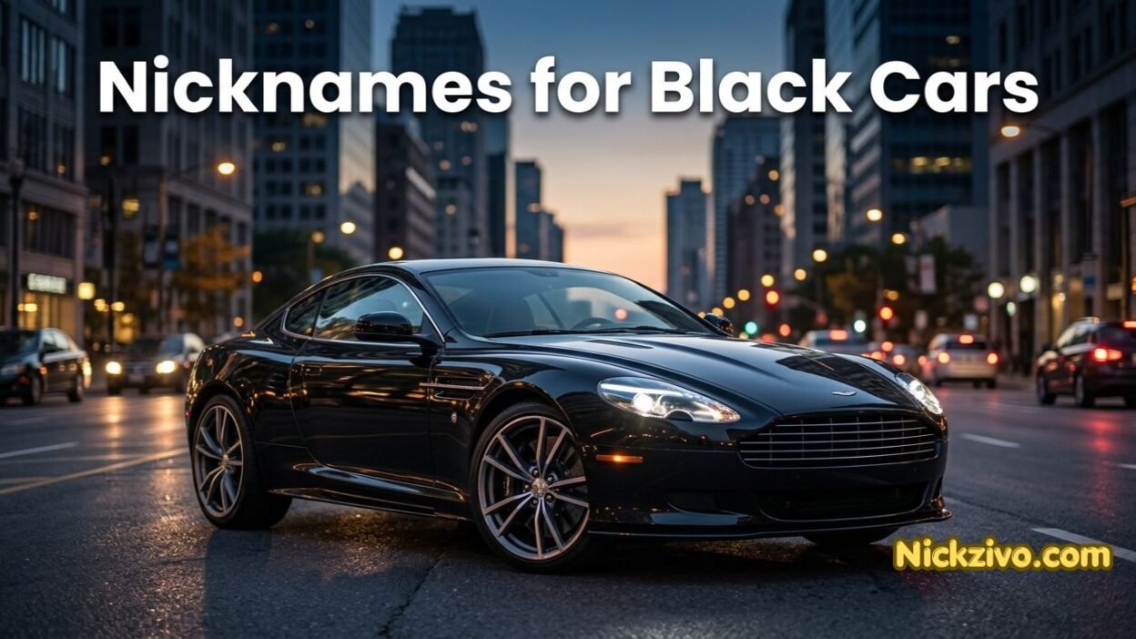 Nicknames for Black Cars