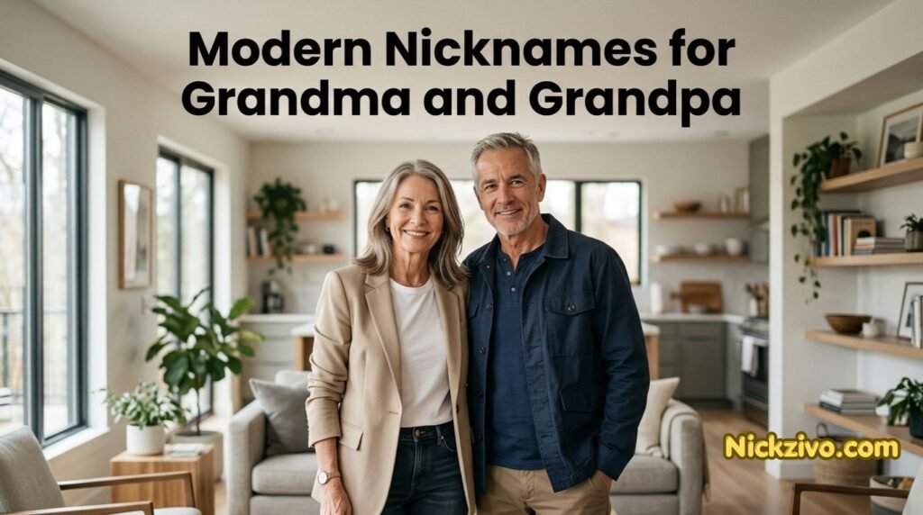 Nicknames for Grandma and Grandpa