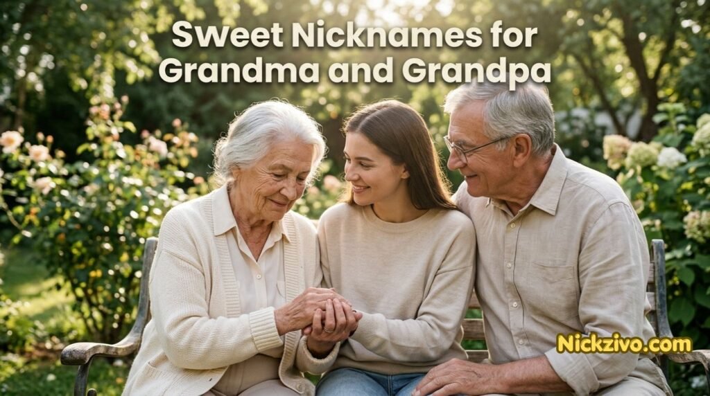 Nicknames for Grandma and Grandpa