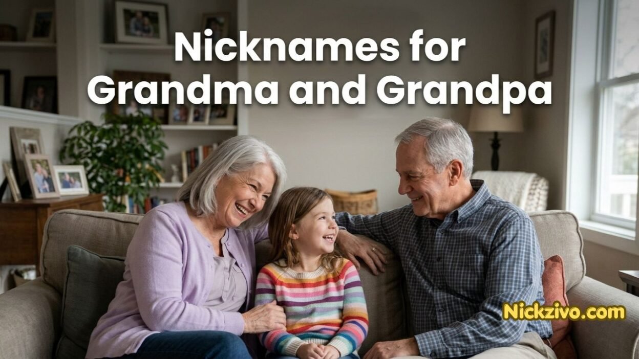 Nicknames for Grandma and Grandpa