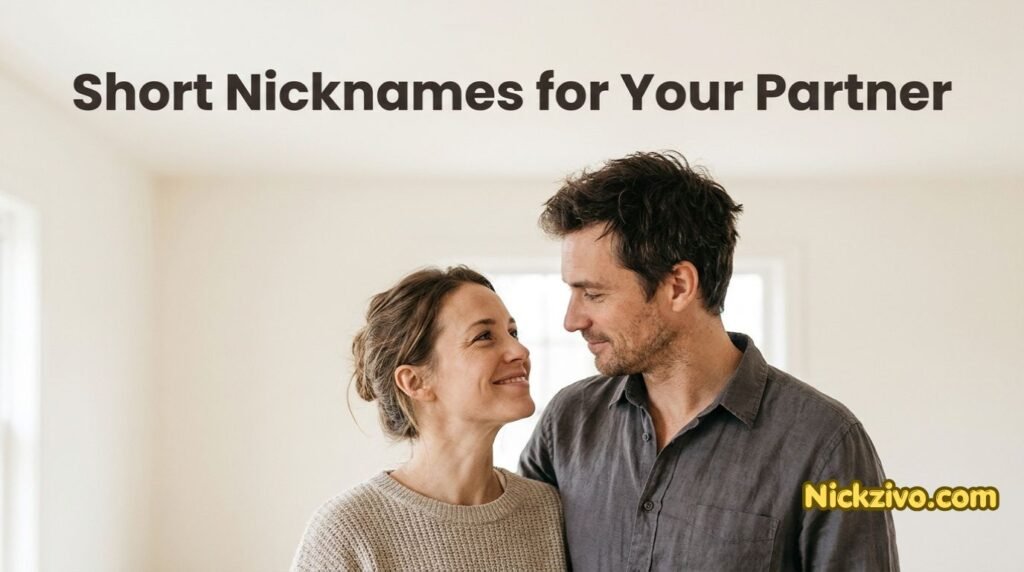Nicknames for Partner