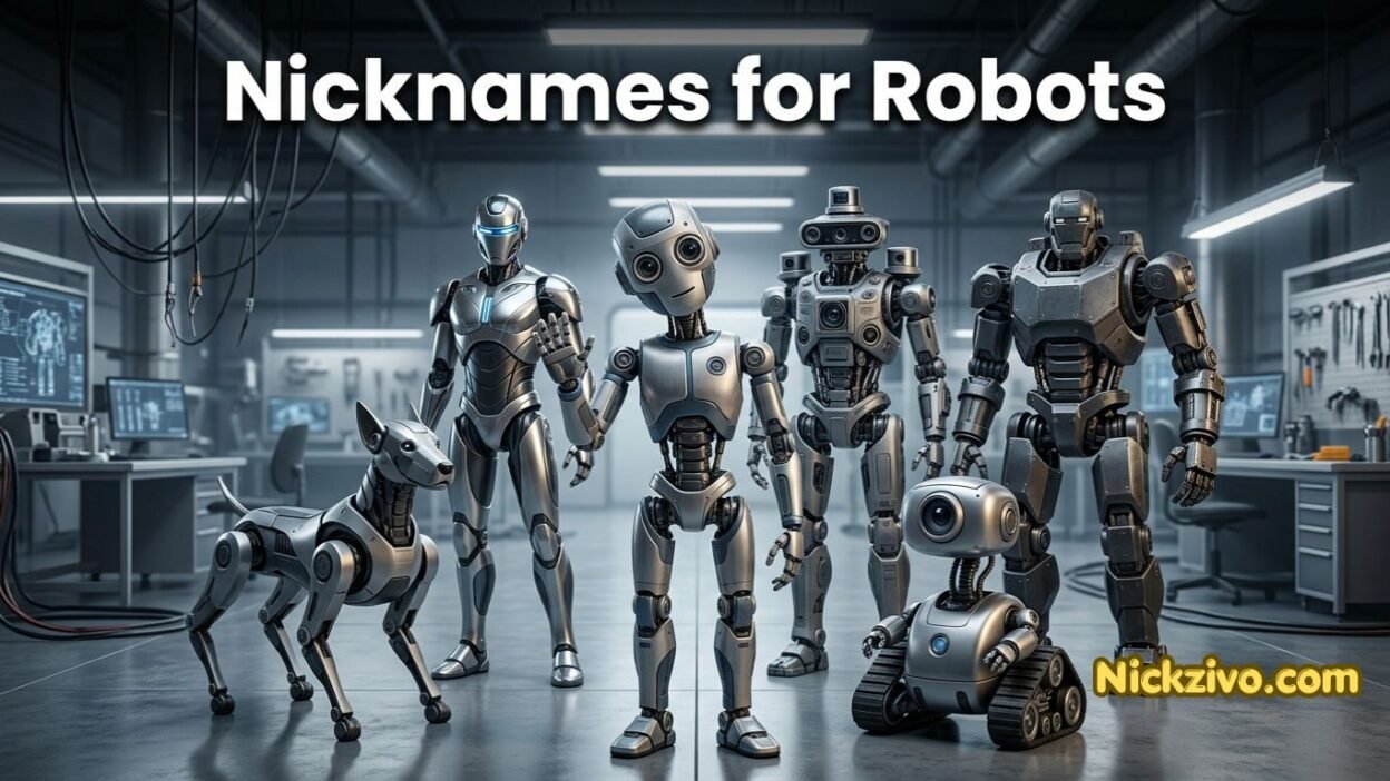 Nicknames for Robots