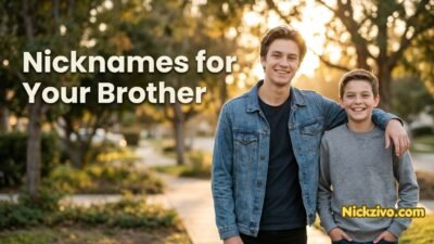 Nicknames for Your Brother