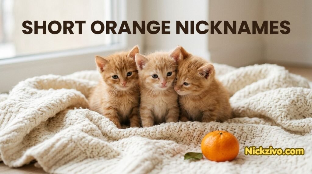 Orange Nicknames