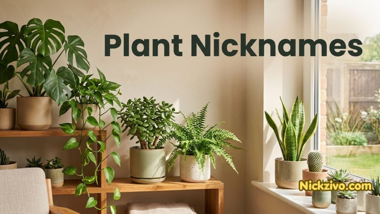 Plant Nicknames