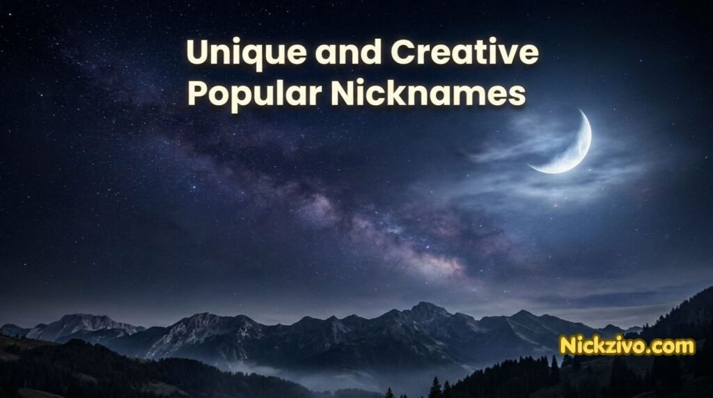 Popular Nicknames